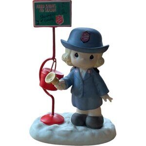 Vintage Precious Moments He Is My Salvation Figurine By Enesco 2000 Collectible